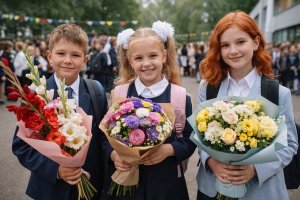 Цветы на 1 сентября: какие букеты выбирают, что важно учитывать и почему школьный букет — это больше, чем просто традиция